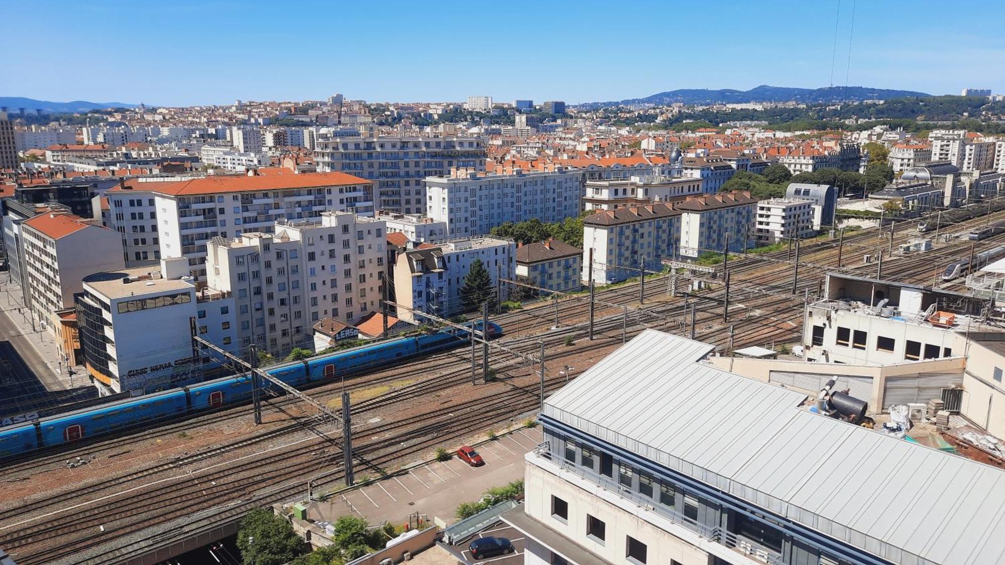 Apartamento Terrasse De La Gare Lyon Exterior foto