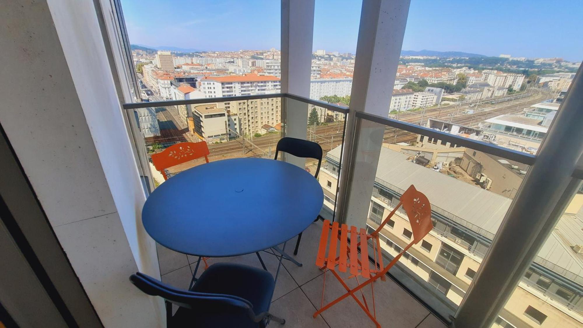 Apartamento Terrasse De La Gare Lyon Exterior foto